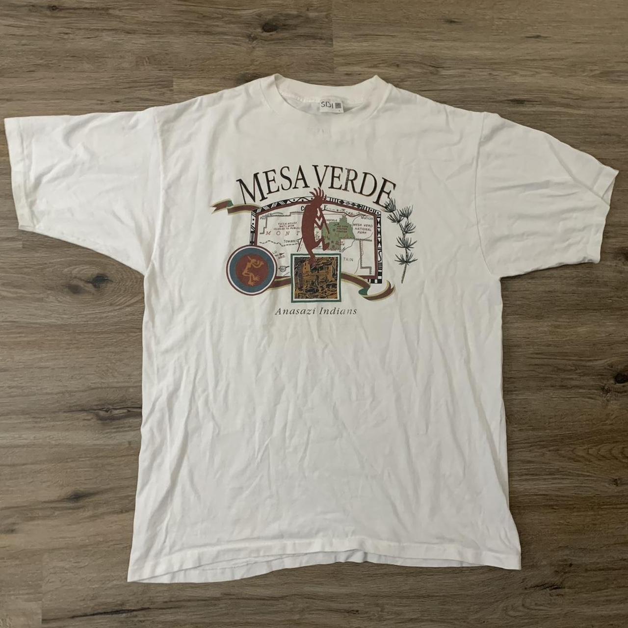 Aztech Mountain Men's White T-shirt