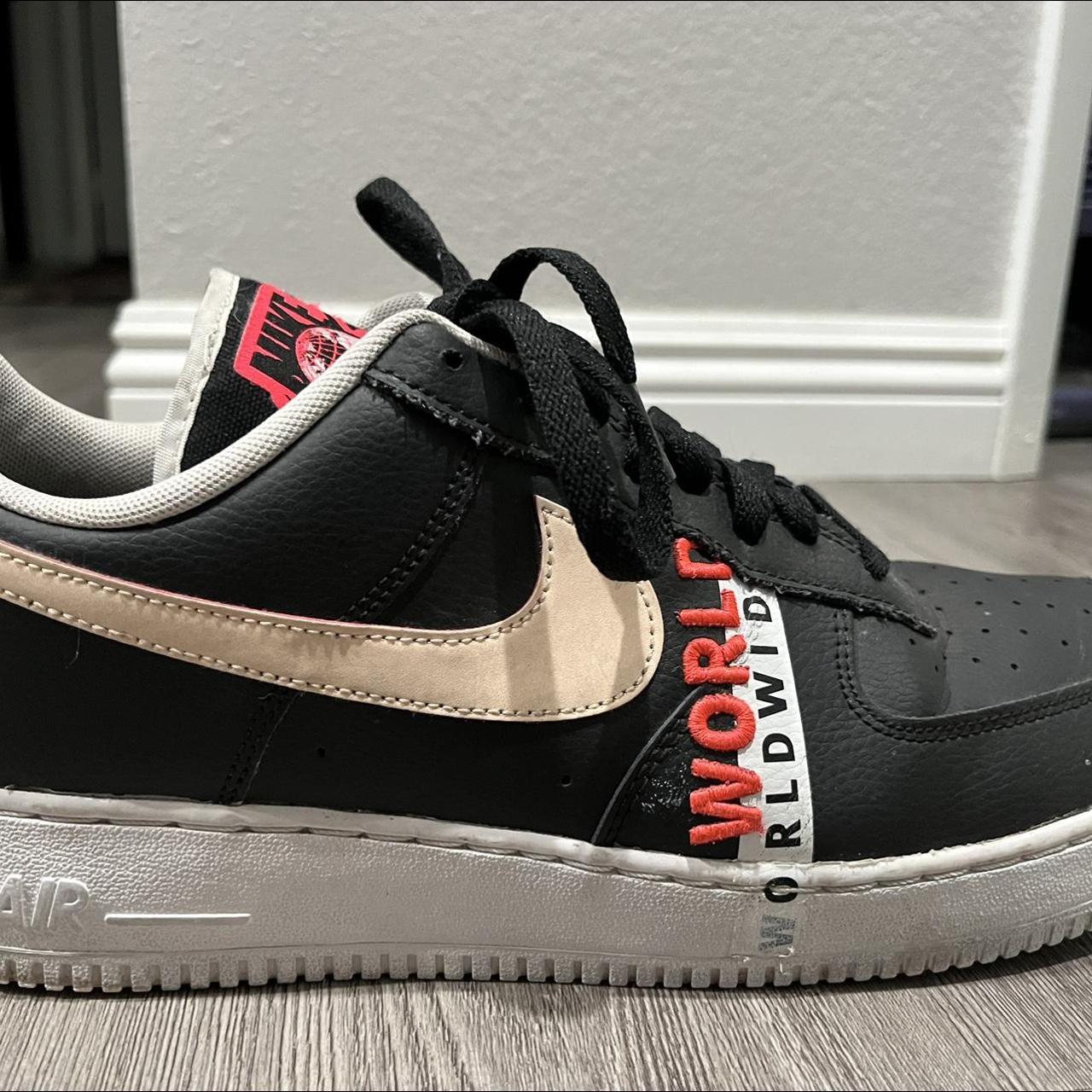 Air Force 1 Worldwide Black Men's Size - Depop