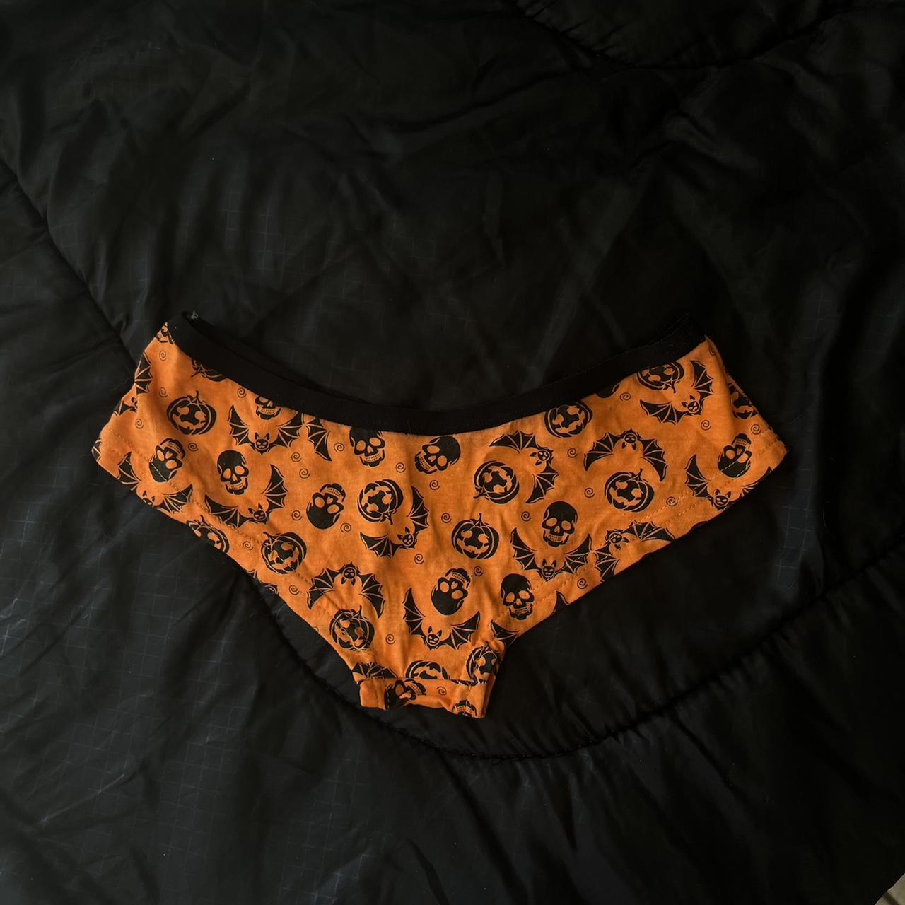 Halloween undies I think they are hipster or cheeky - Depop
