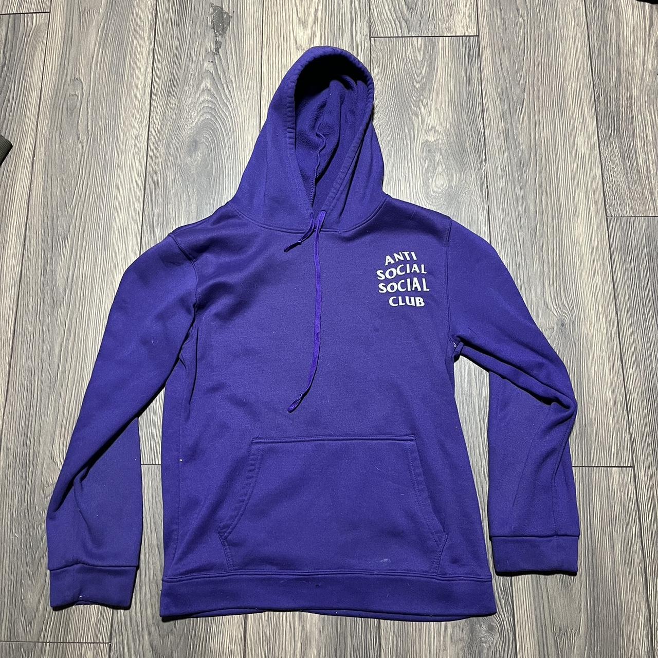 Assc store purple hoodie