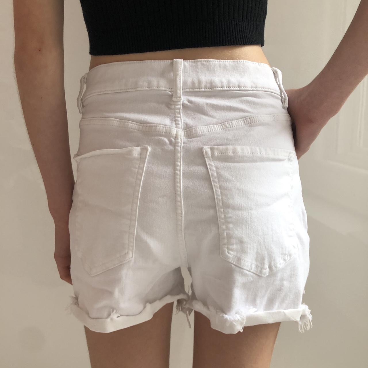 Express hot sale white shorts