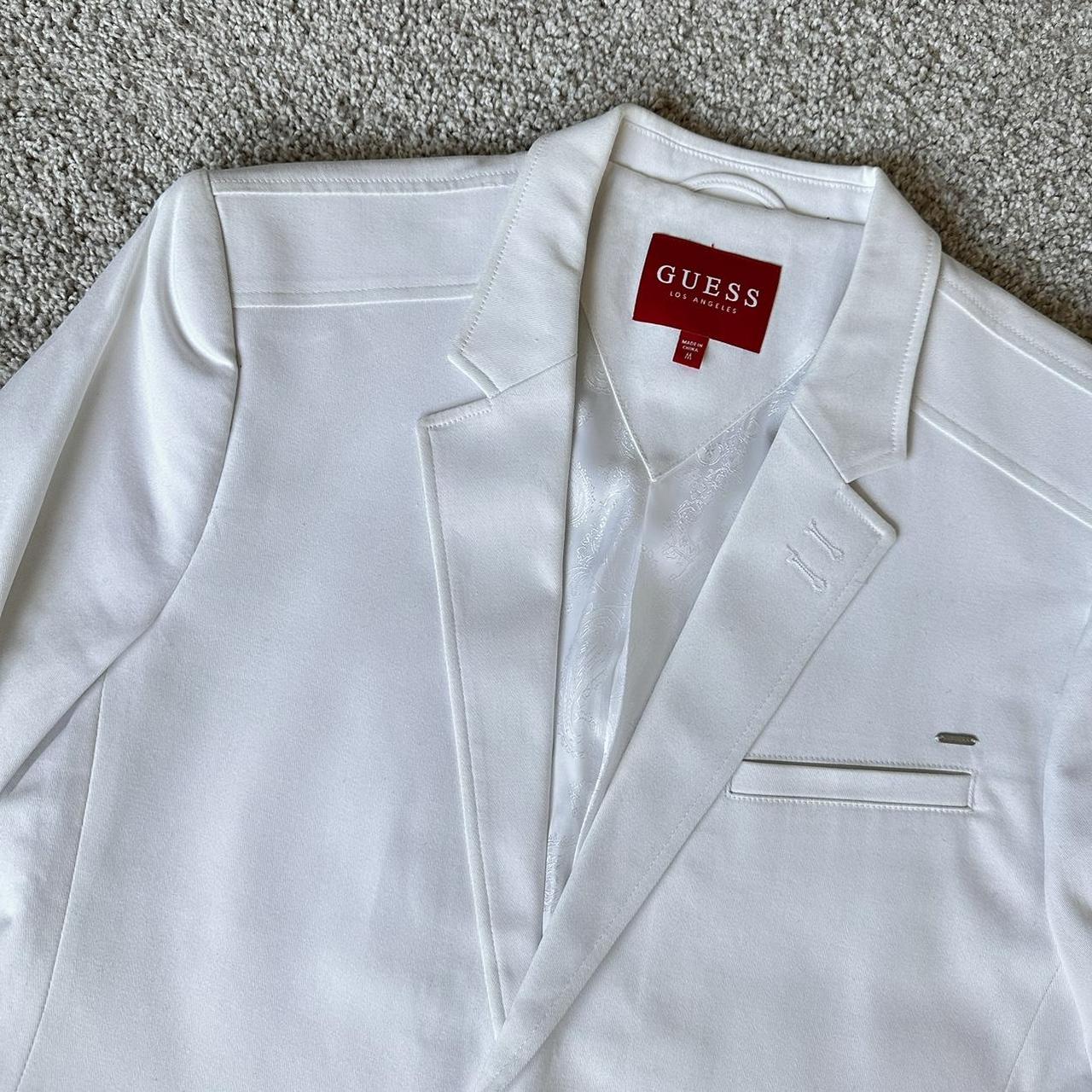 Guess Men's White Tailored-jackets | Depop