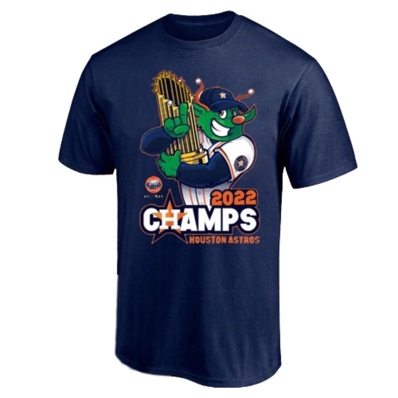 Houston Astros 2022 World Series Champ Shirt MLB - Depop