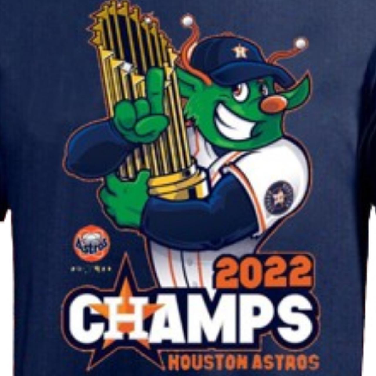 Houston Astros 2022 World Series Champ Shirt MLB - Depop