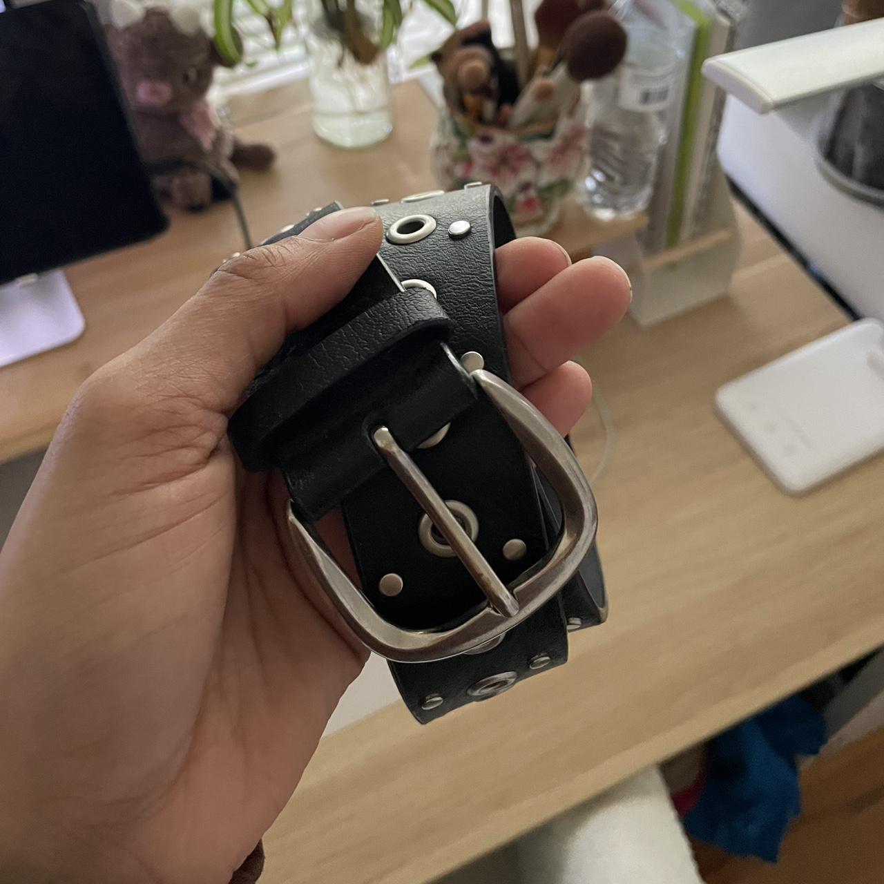【BOHEMSEO】 DETACHABLE STRAP BELT, BLACK szzoqdz SUPER WIDE Women Ladies Vintage Faux Leather Totem