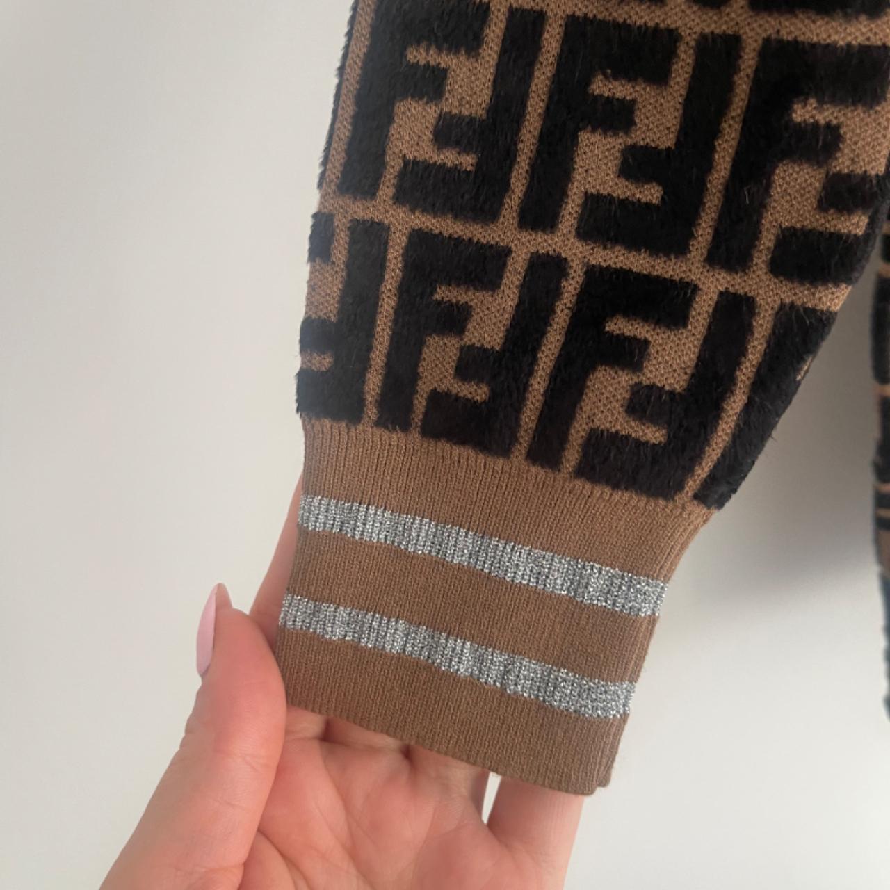ワンピース FENDI Cappuccino Wool Blend Mini Dress uploaded_image_0_elduo_1000x10