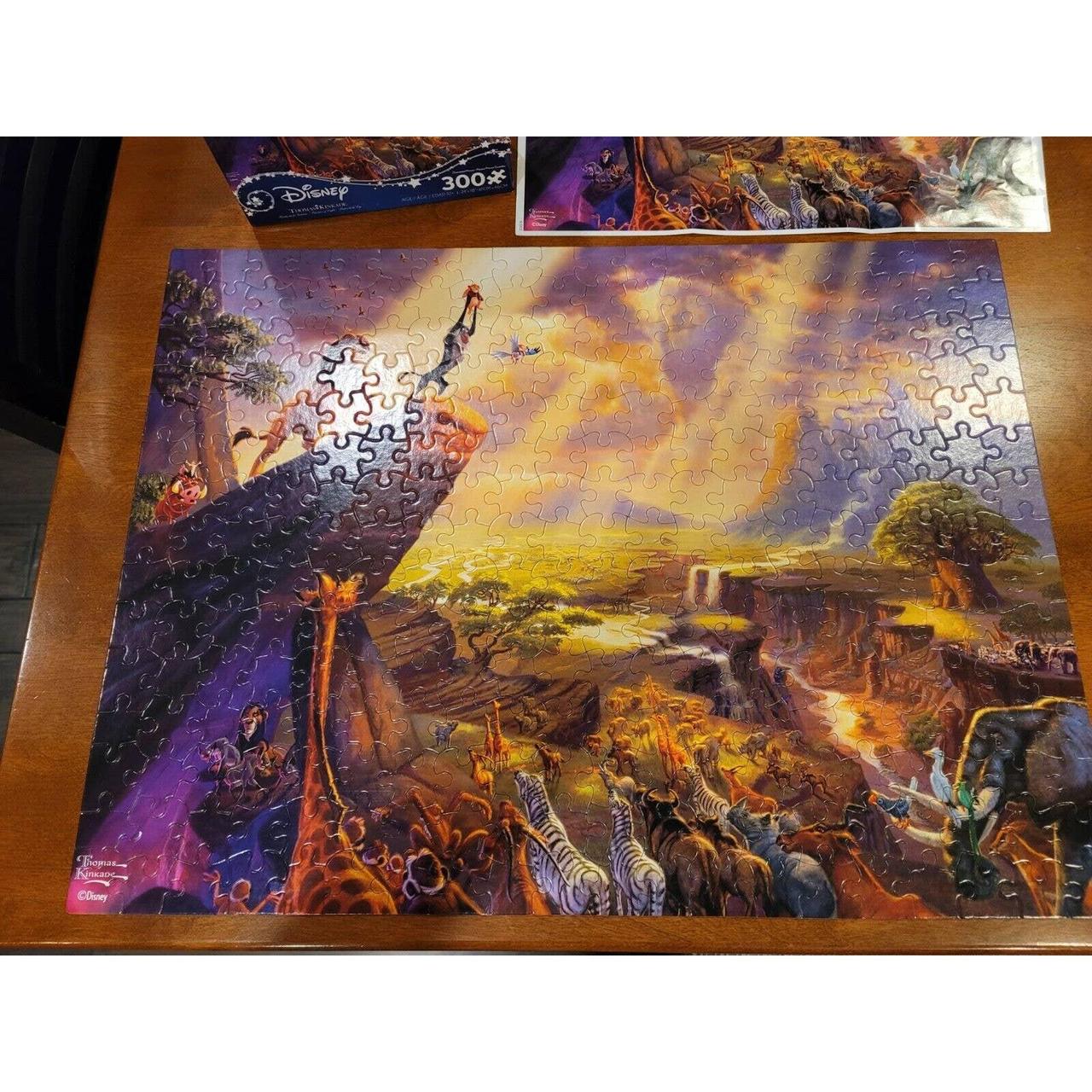 Thomas Kinkade Disney - The Lion King - 300 Piece Puzzle