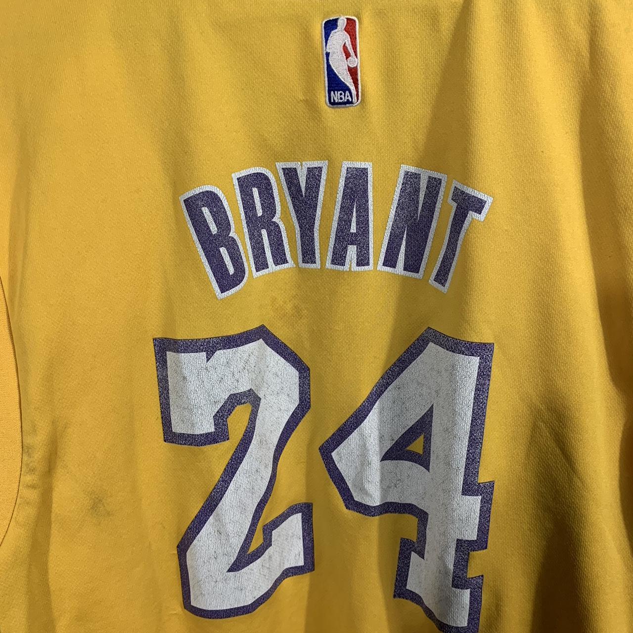 La lakers adidas basketball jersey. Kobe Bryant - Depop