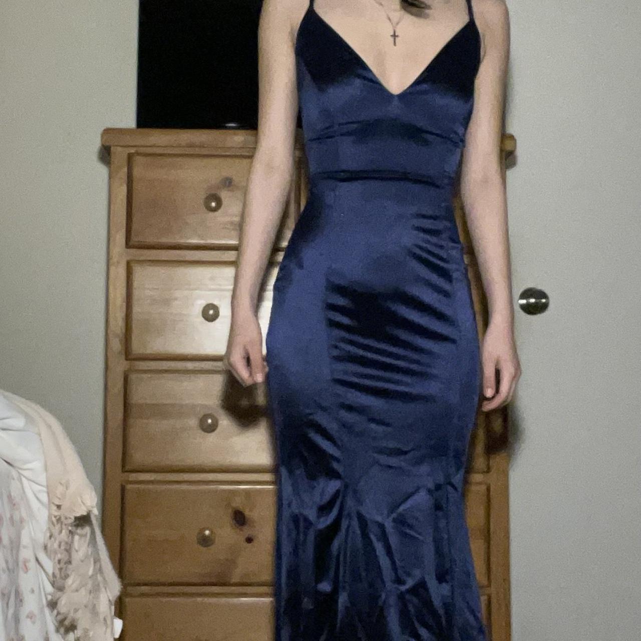 Windsor Women s Navy Dress Depop windsor-women-s-navy-dress-depop