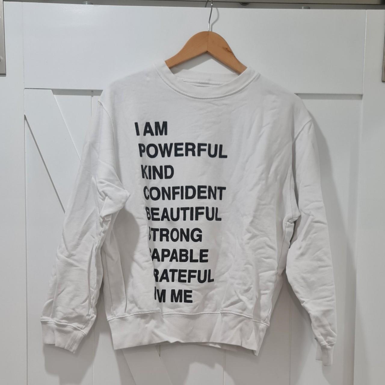 Anine bing ramona empowerment sweatshirt sale