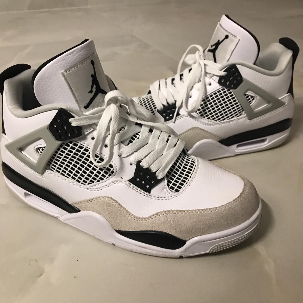 Jordan 4 Military Blacks Size 8 #Jordans #Military... - Depop