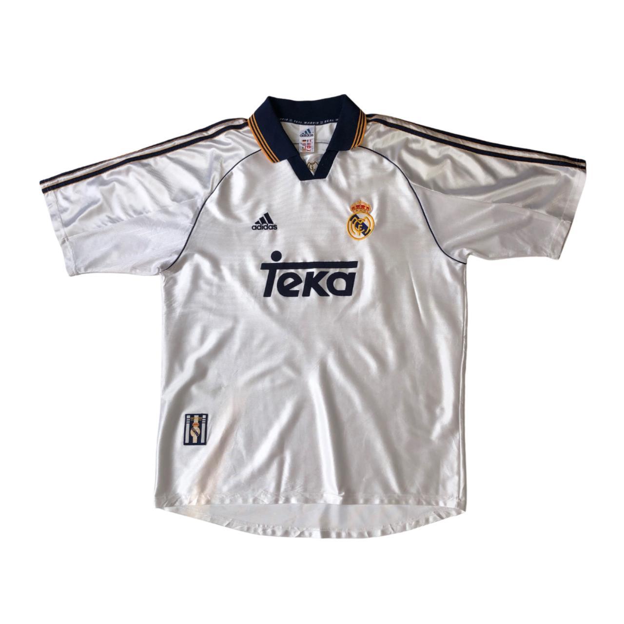 Real Madrid Original Home Football Shirt From... - Depop