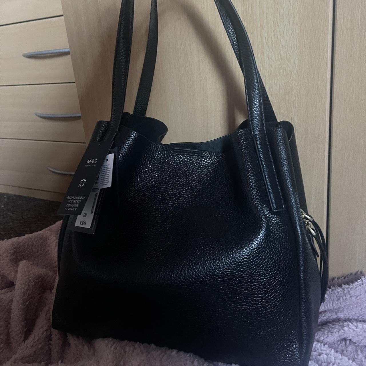 Marks & Spencer Women's Black Bag | Depop