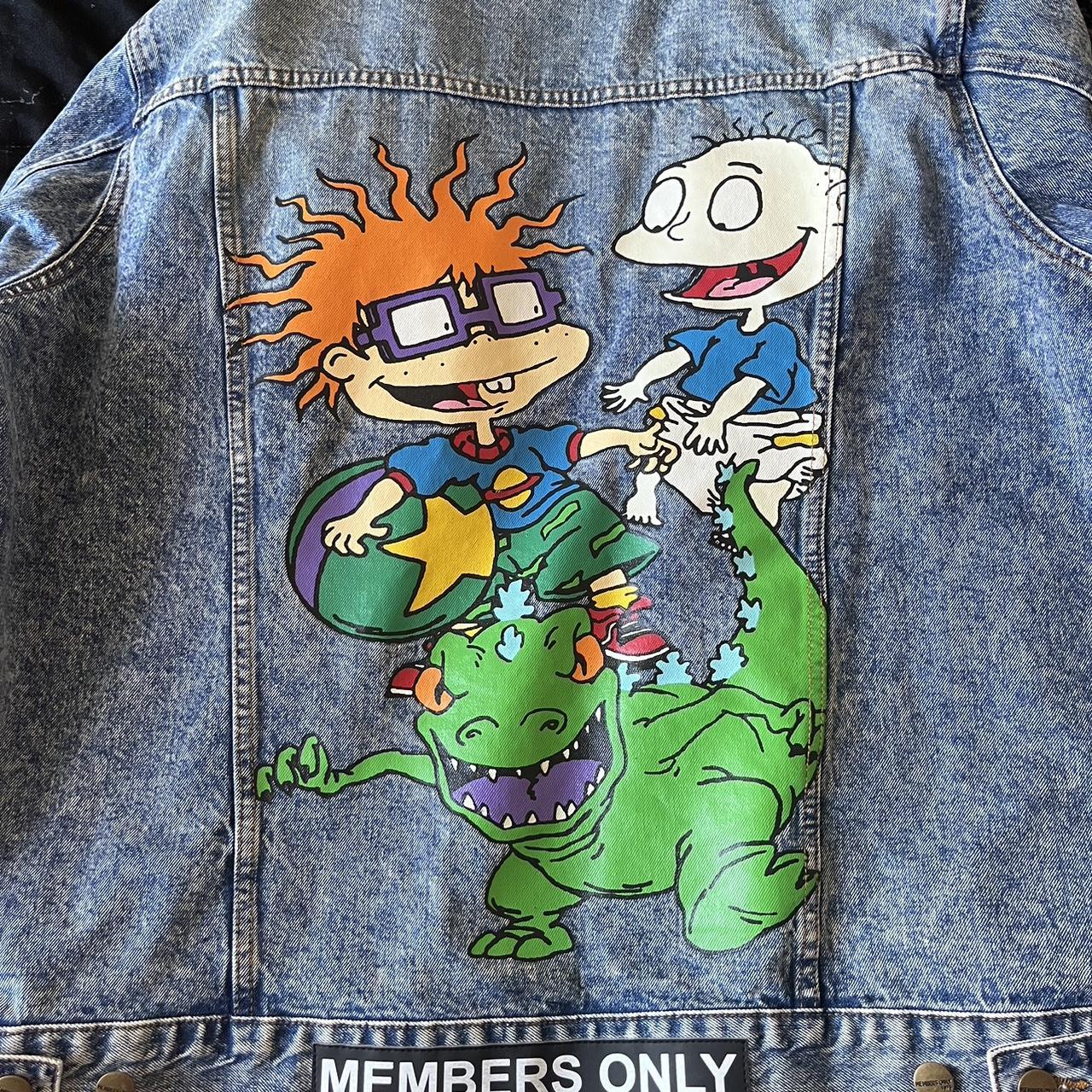 members only denim jacket