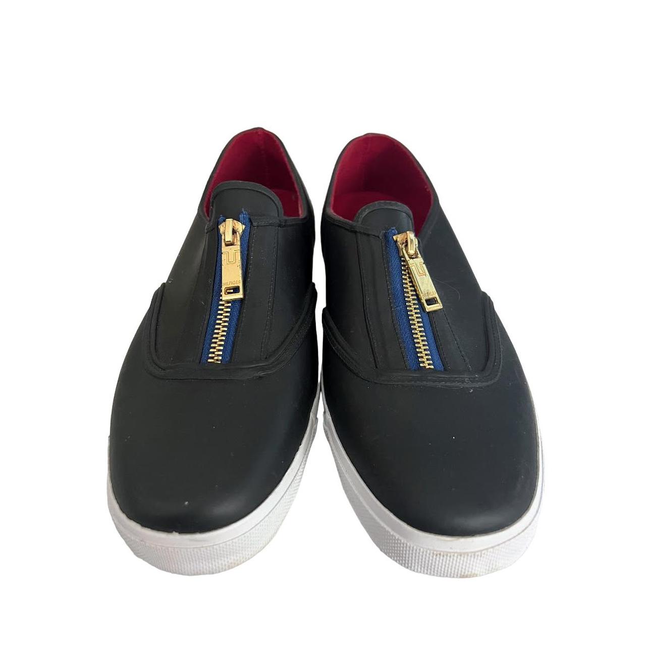 Tommy hilfiger sale shoes with zipper