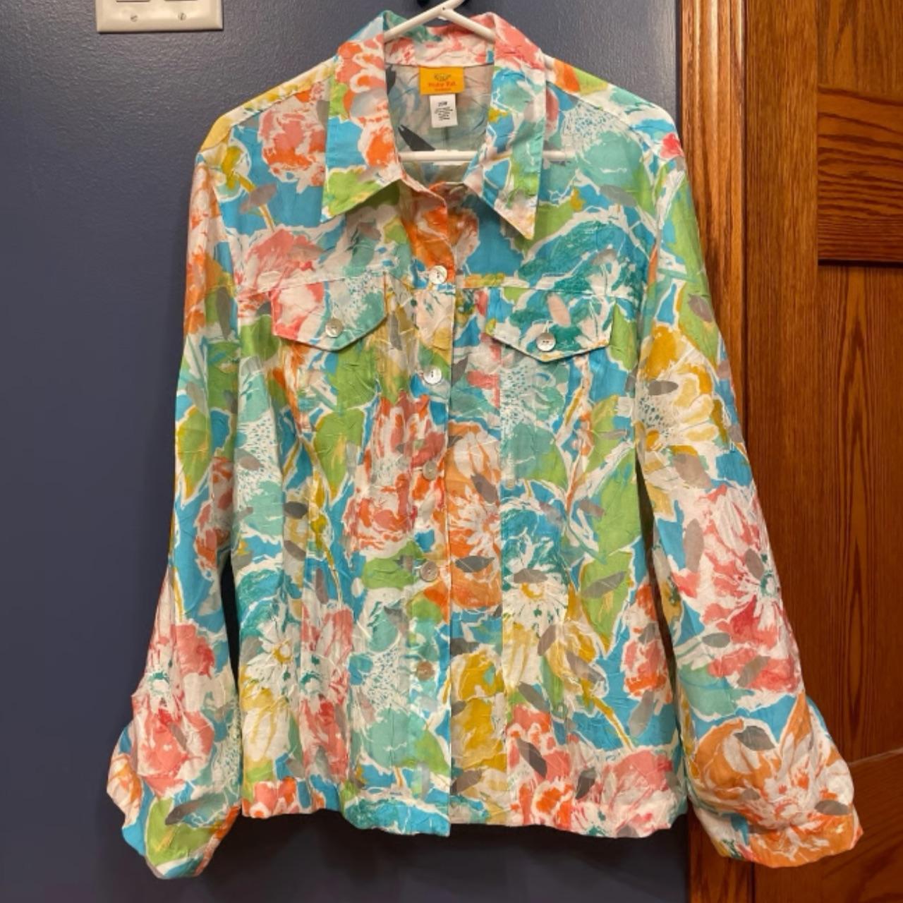 Ruby Rd. Women's Blouse - Multi - 20 – Ruby Rd. T… - image 1