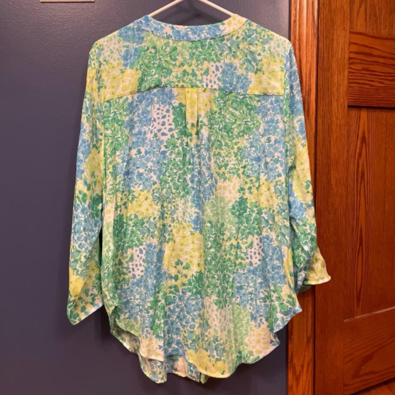 Ruby Rd. Women's Blouse - Multi/Green - XXL – Rub… - image 2