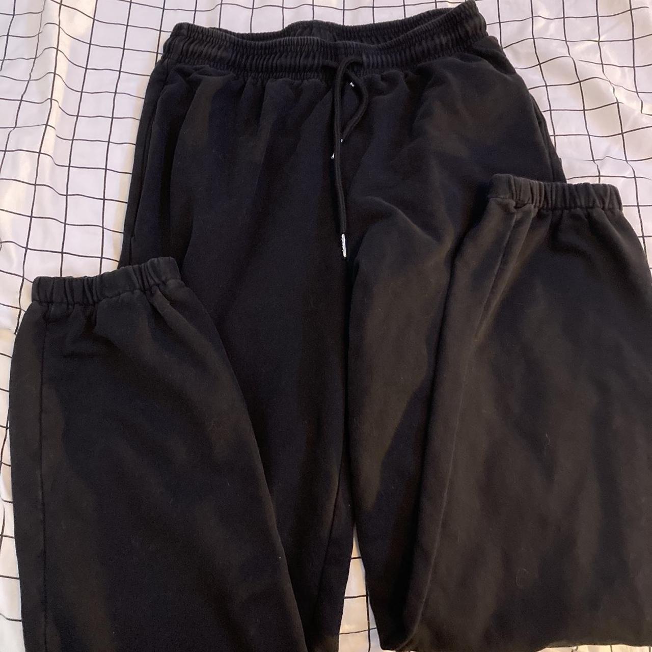 Comfy black sweatpants Wonderful condition hardly worn - Depop