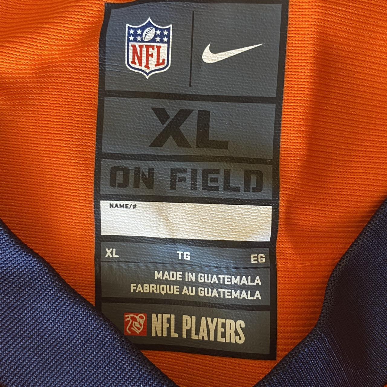 NFL On FIELD Nike Peyton Manning Denver Broncos Blue - Depop