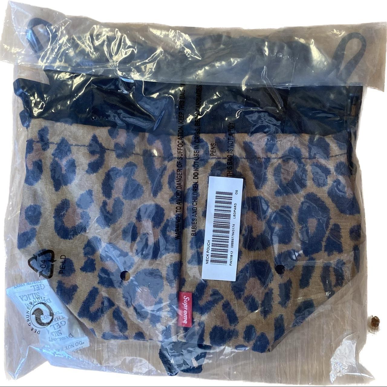 Supreme Leopard Neck Pouch FW20 2020 Supreme New... - Depop