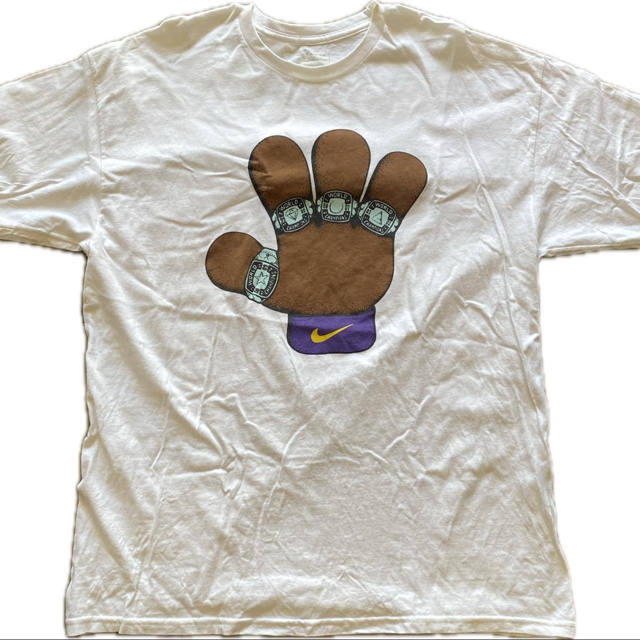 Nike Kobe Bryant T Shirt 24 8 Puppet Hands LA