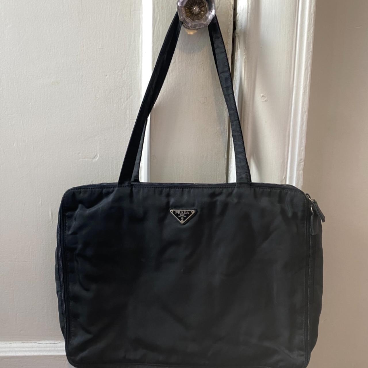 Vintage Prada Nylon Work Bag purchased in 1997. No