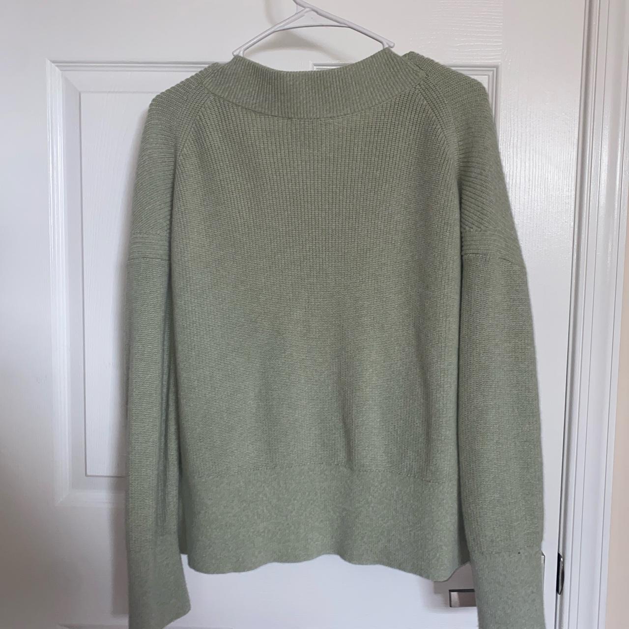 COS Women's Green Cardigan | Depop