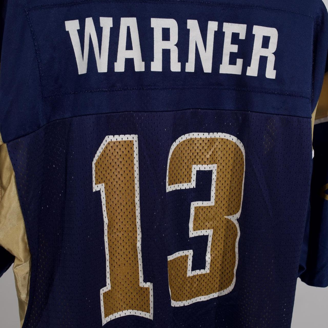 Vintage Kurt Warner saint louis rams jersey Super - Depop