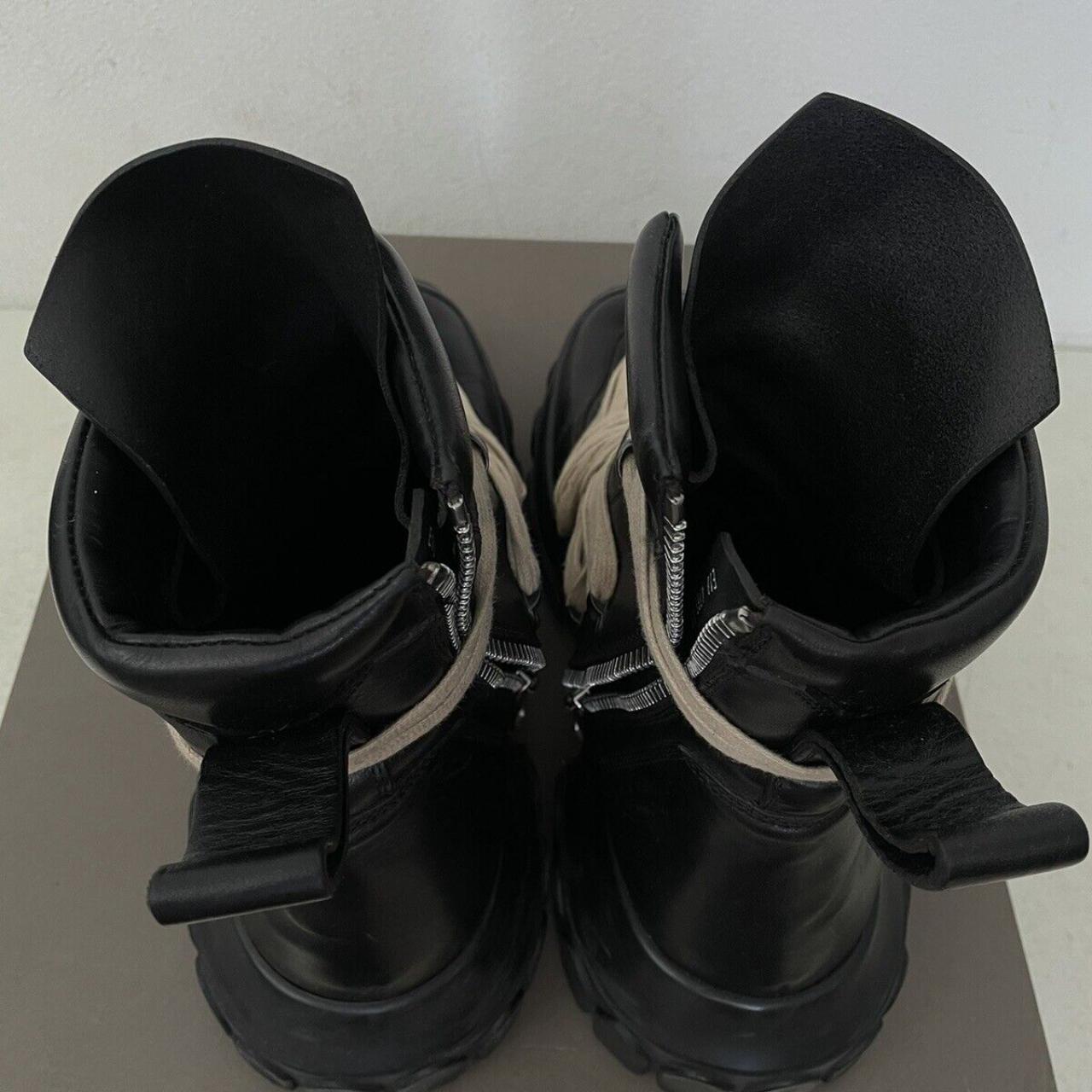 Rick Owens Megalace Tractor Boots Rick Owens... - Depop