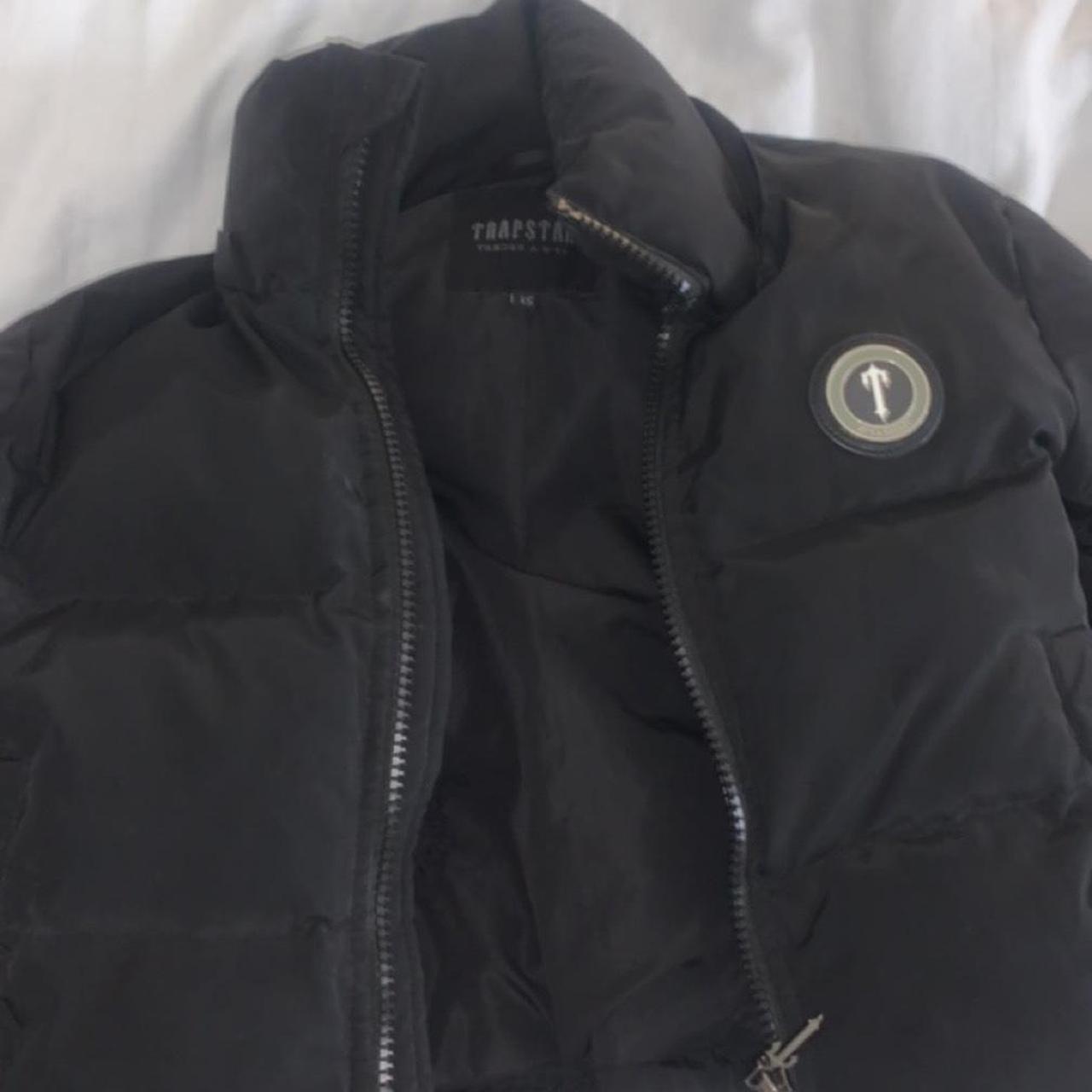 Trapstar coat selling xs women’s in black Bought for... Depop