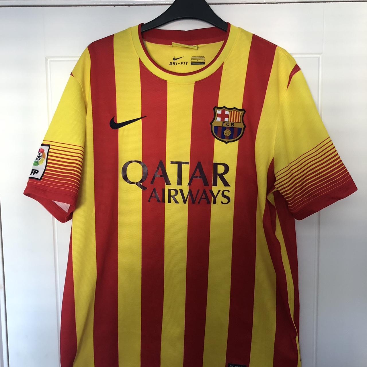 FC Barcelona Football shirt kit 2011/12 Nike Size... - Depop