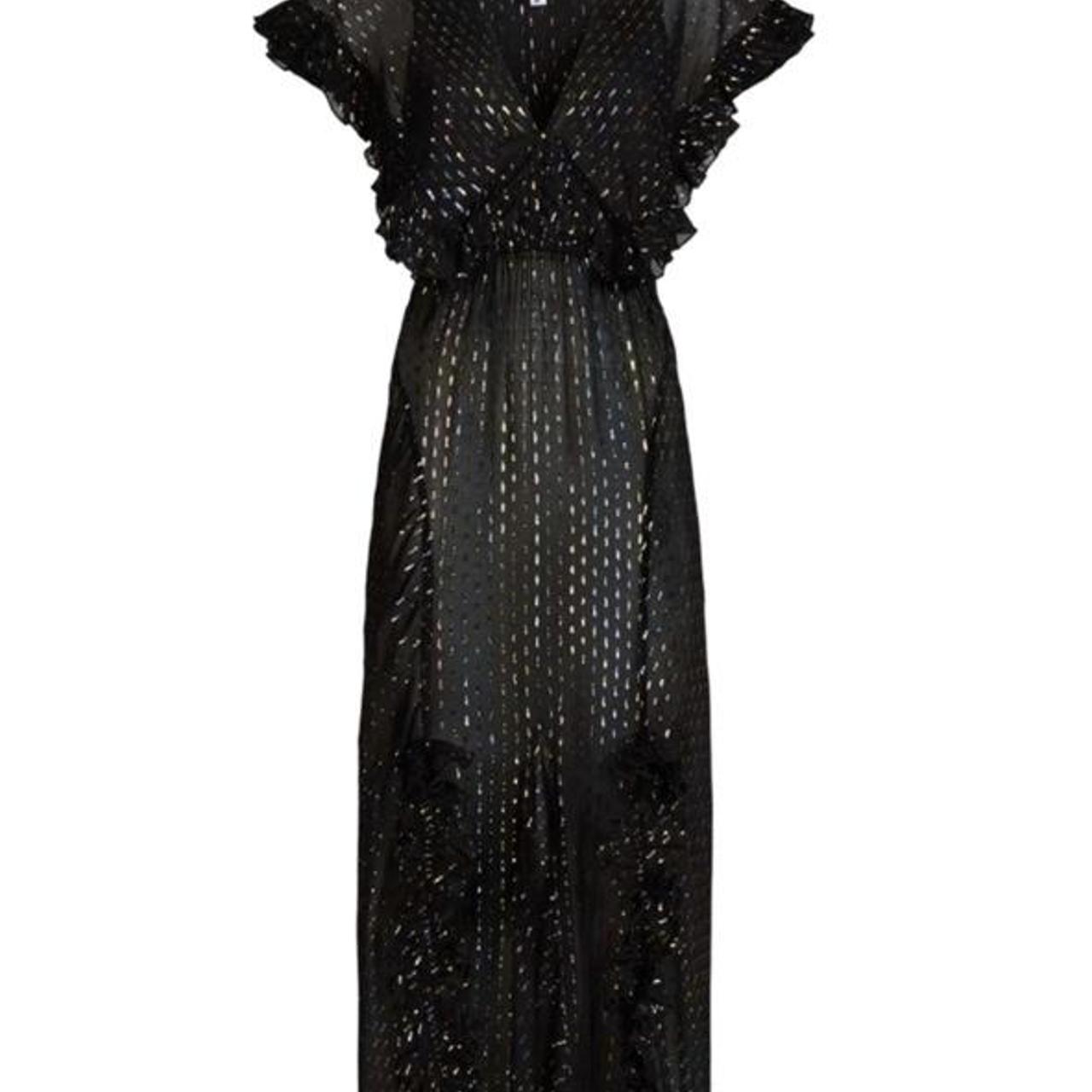 Incredible black sparkly Giorgia Rat & Boa Dress in... - Depop