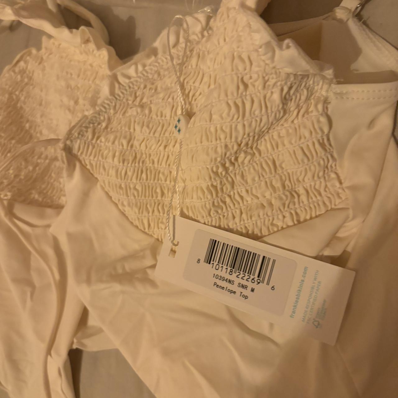 Frankies Bikinis Penelope Ruffle Tankini Bikini Top... Depop