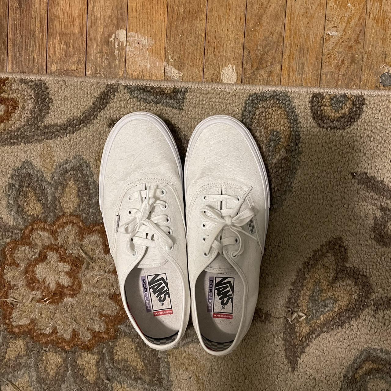 Vans white - Depop