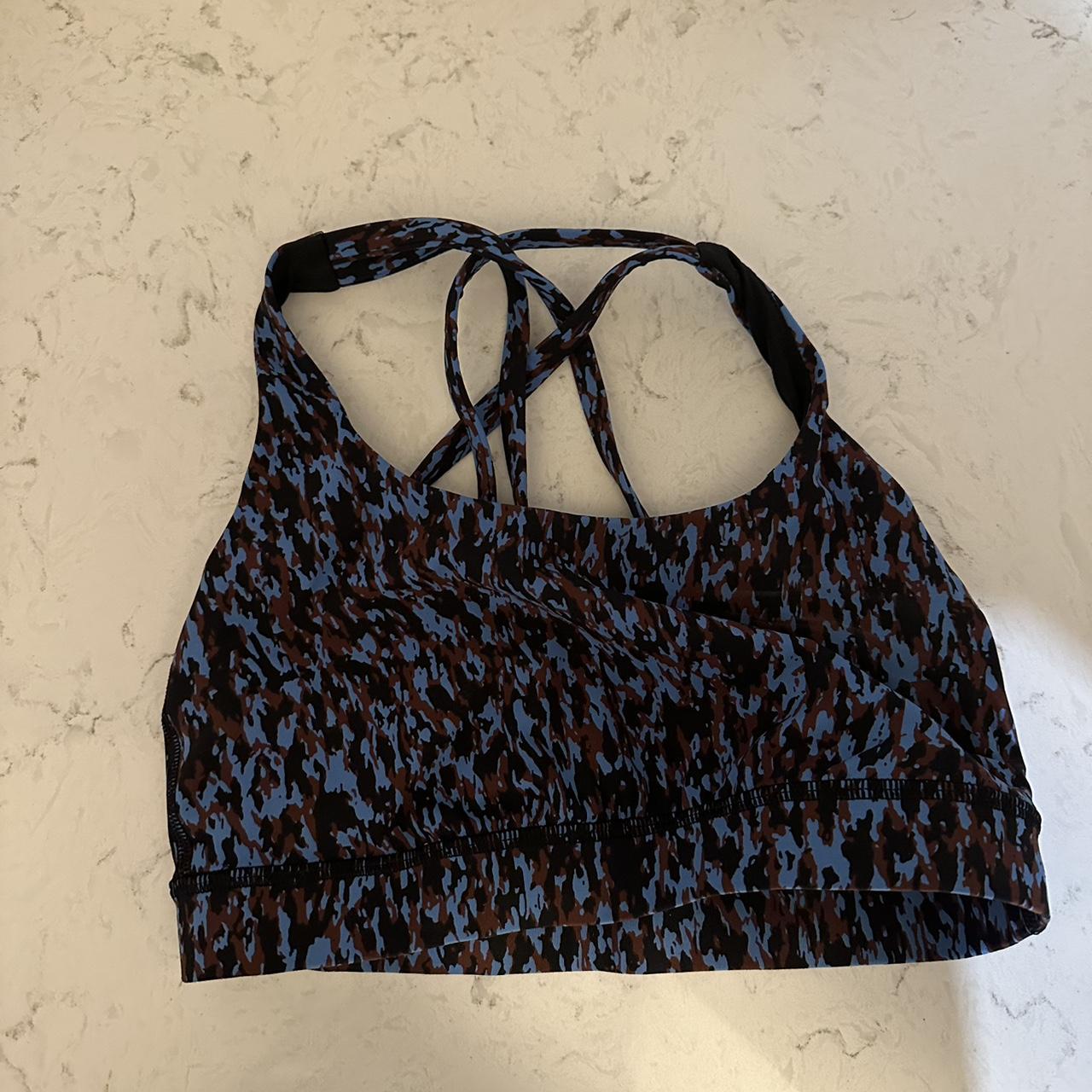 Lululemon energy sports bra - size 4. Rarely worn - Depop