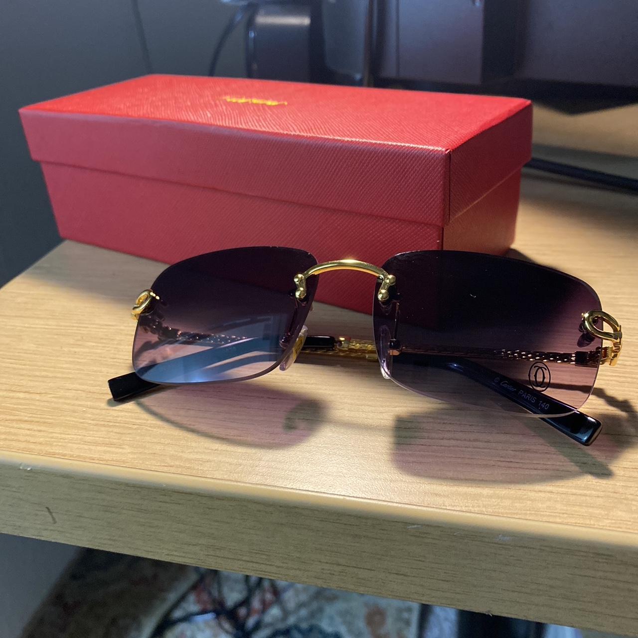 Cartier Sunglasses Ship SameDay 2 5 Day Delivery Depop