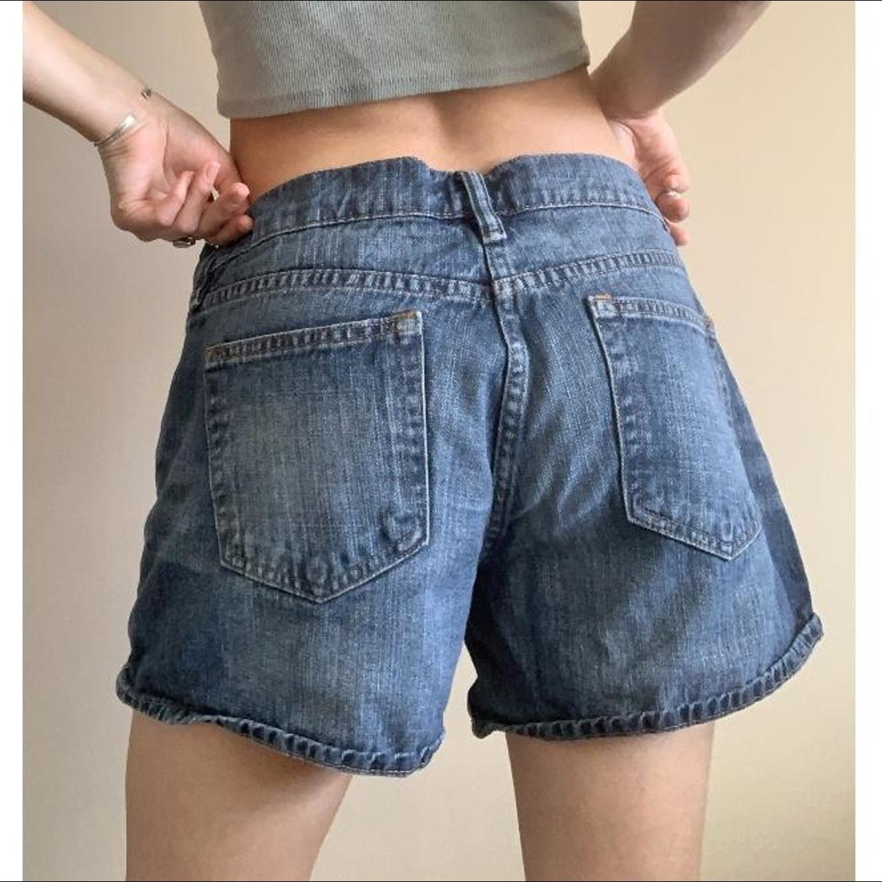 Ralph Lauren Women's Blue and Navy Shorts | Depop