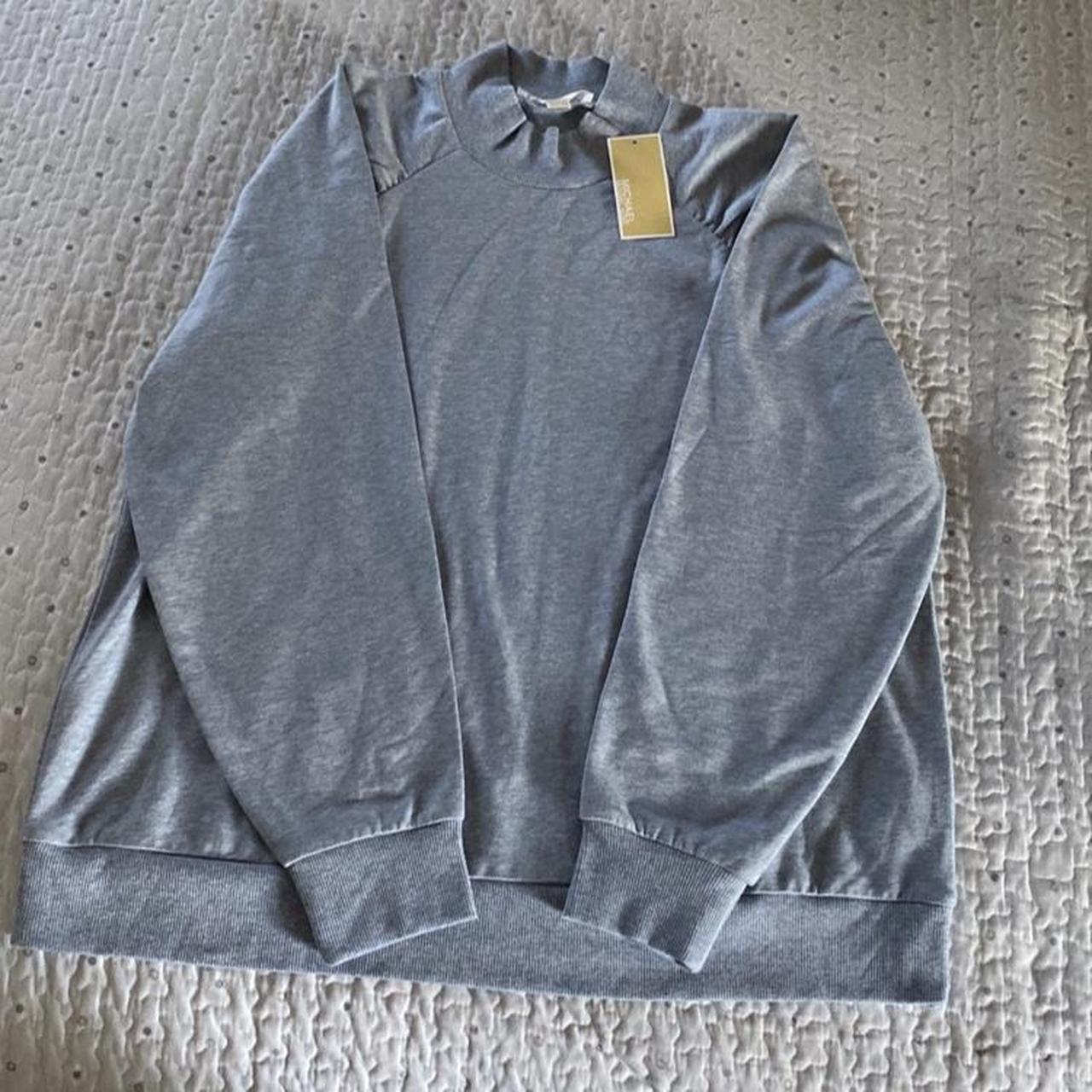 Michael Kors Men's Grey Sweatshirt | Depop