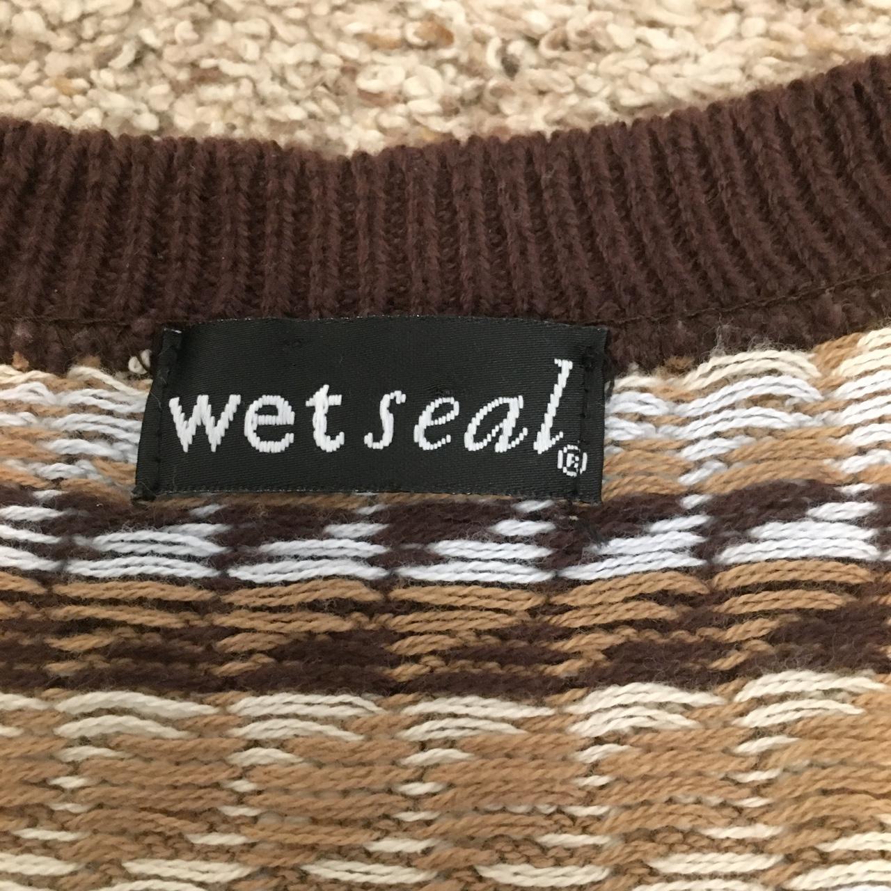 Wet Seal Women's Brown and Tan Cardigan (4)