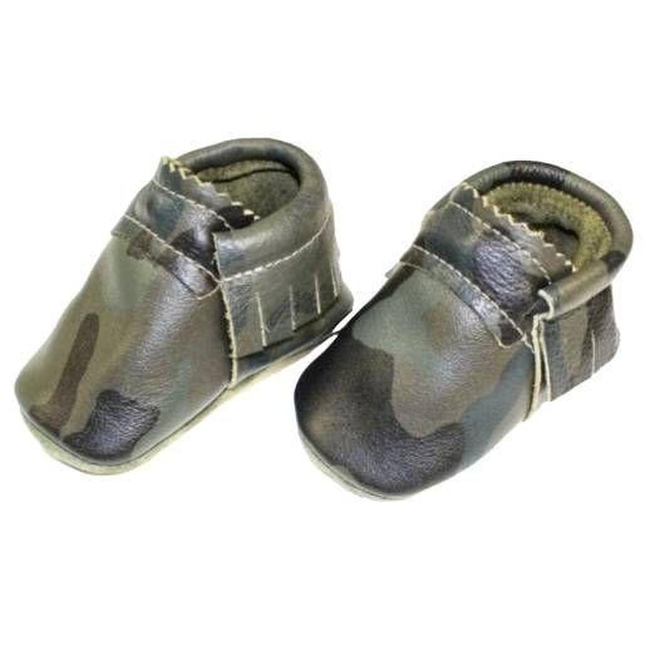 Camo hot sale baby moccasins