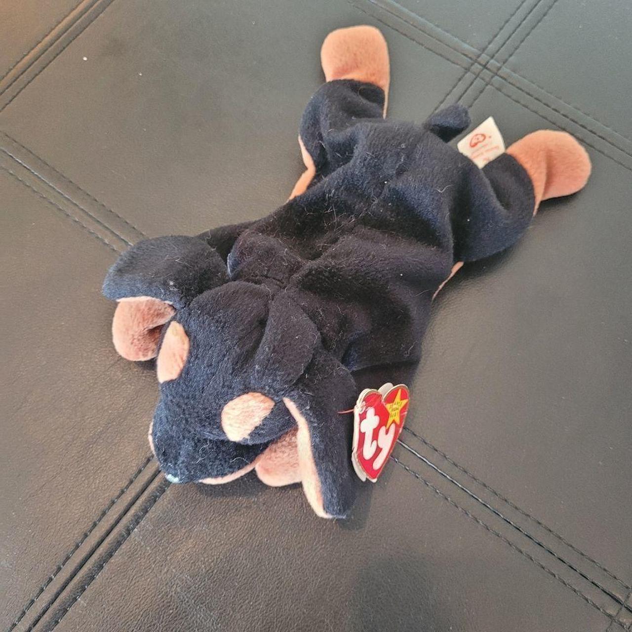 Ty Beanie Baby Doby dog Doberman Pinscher, #4110 ,... - Depop