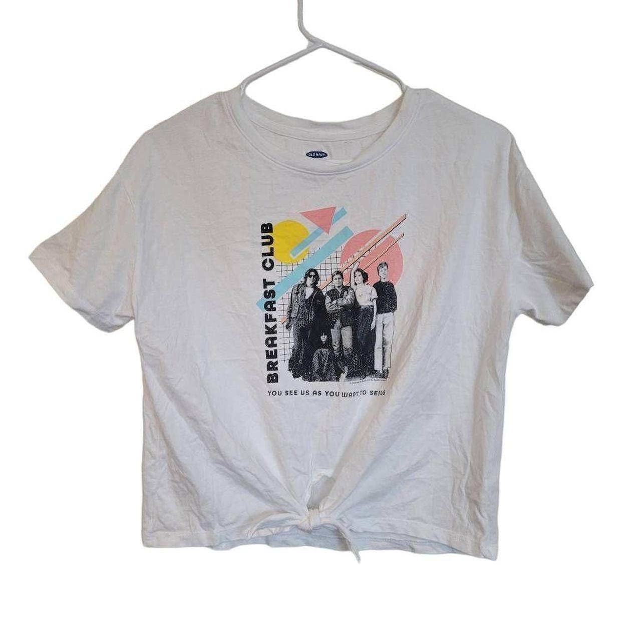 old navy breakfast club t shirt