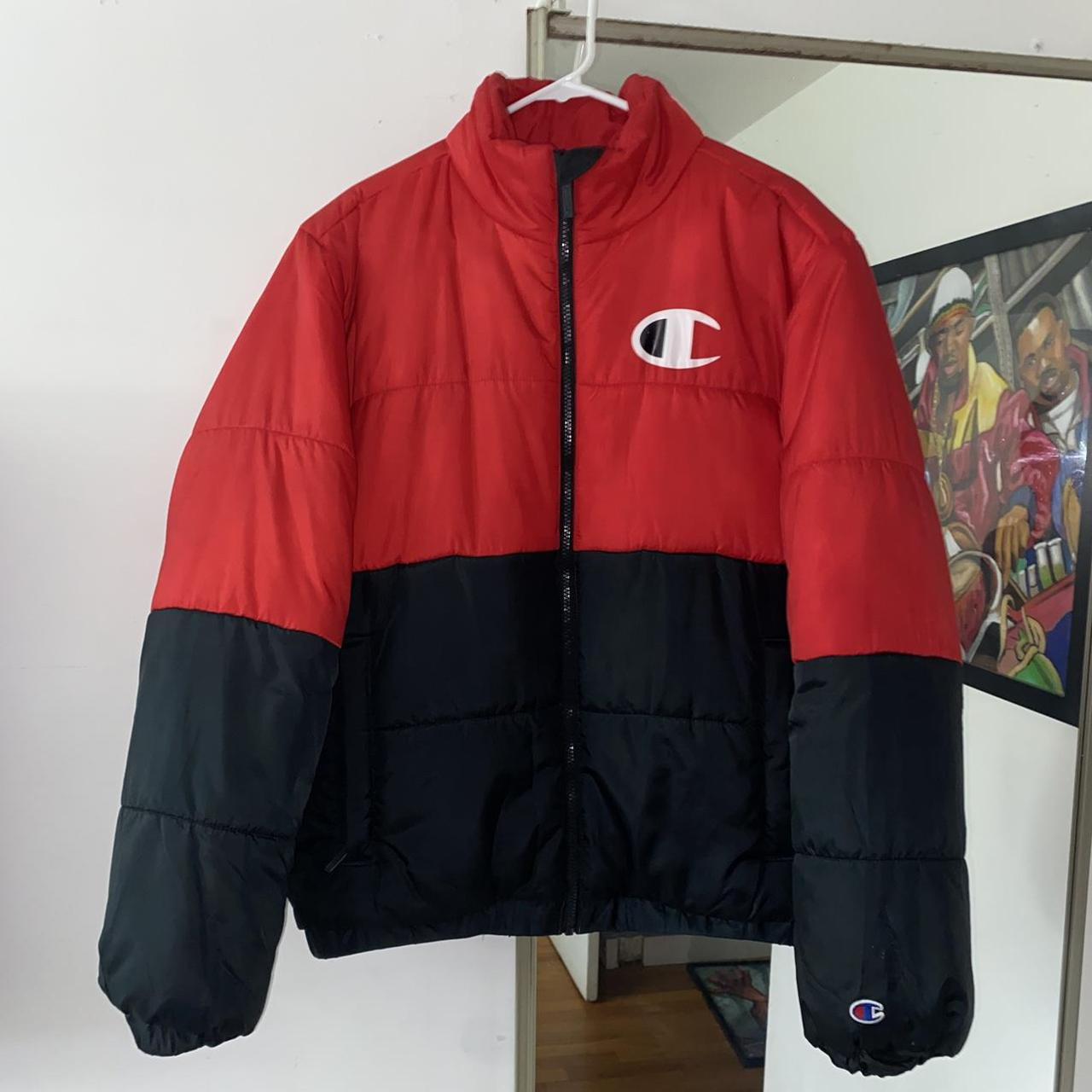 Champion men's sales stadium puffer jacket