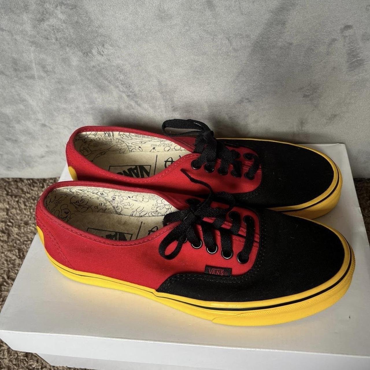 Mickey mouse vans size 9 hotsell