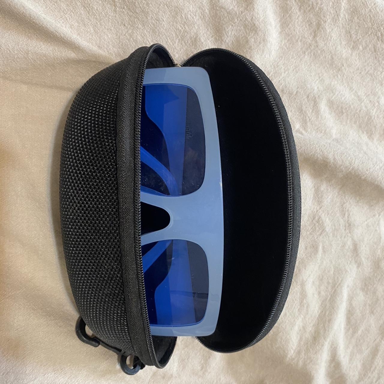 Women's Blue Sunglasses Depop