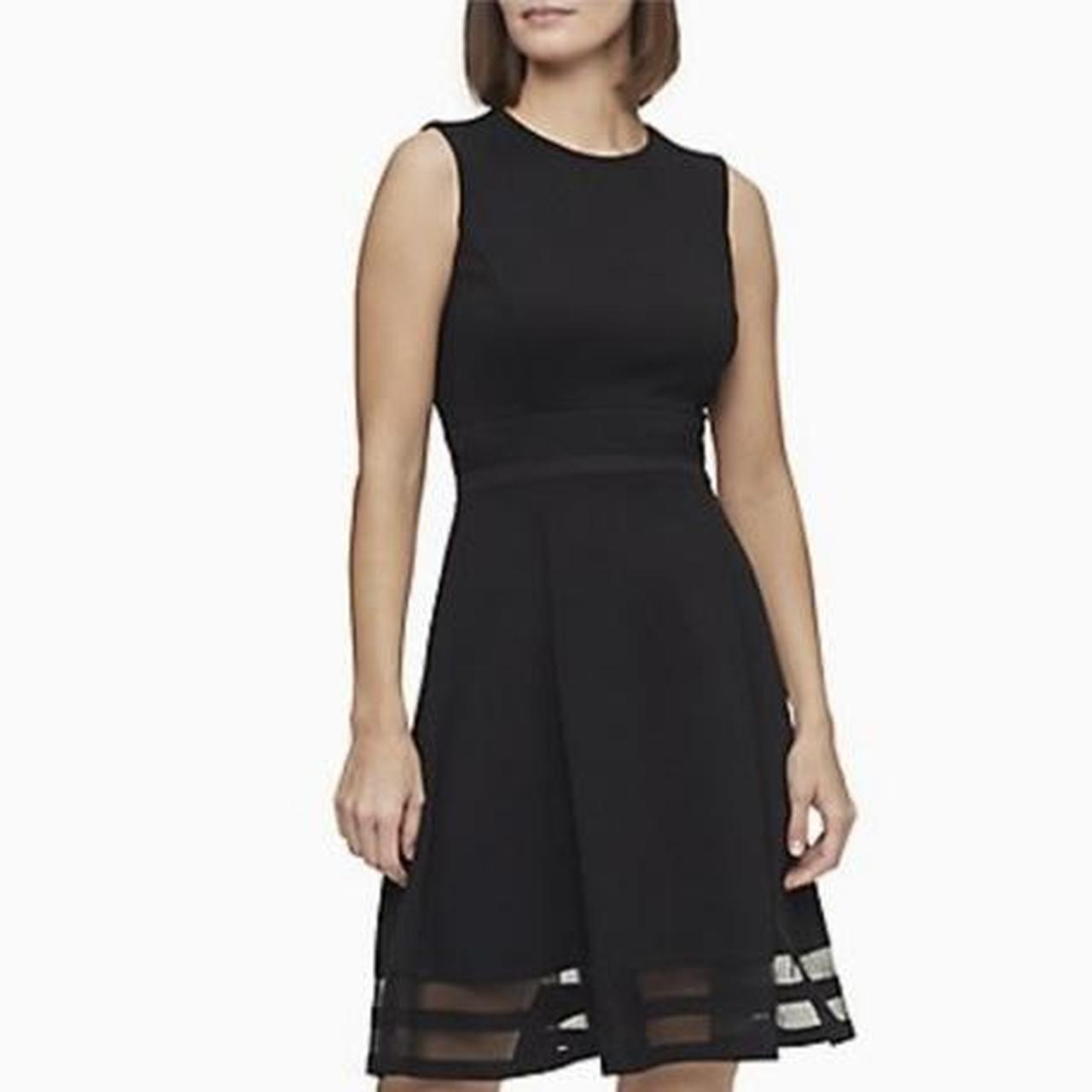 Calvin Klein A-Line Dress For Women Size 6 Small New - Depop