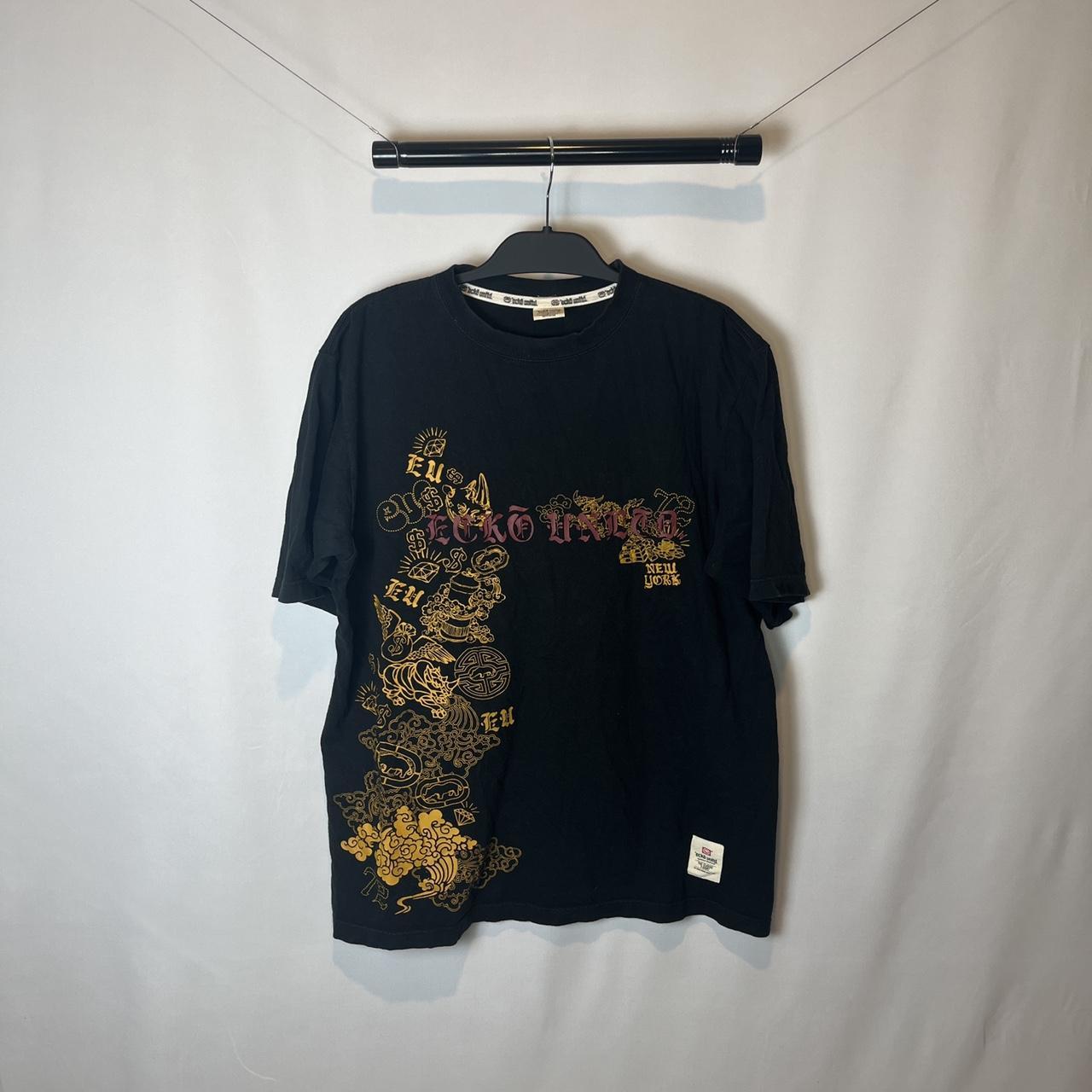 Ecko Unltd Mens Black And Yellow T Shirt Depop 4488