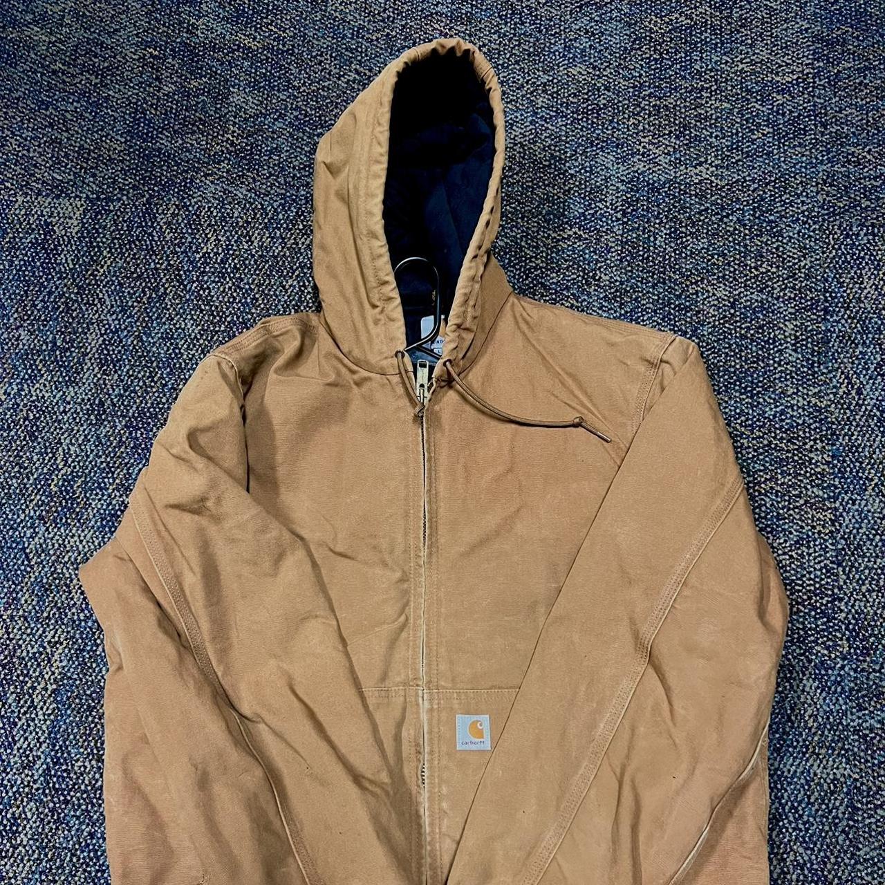 Carhartt Men's Tan Jacket | Depop