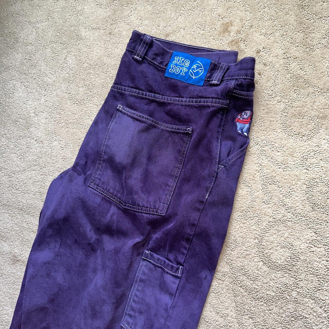 polar skate ♡ big boy パープル 紫 M bigboy polar 紫 purple black