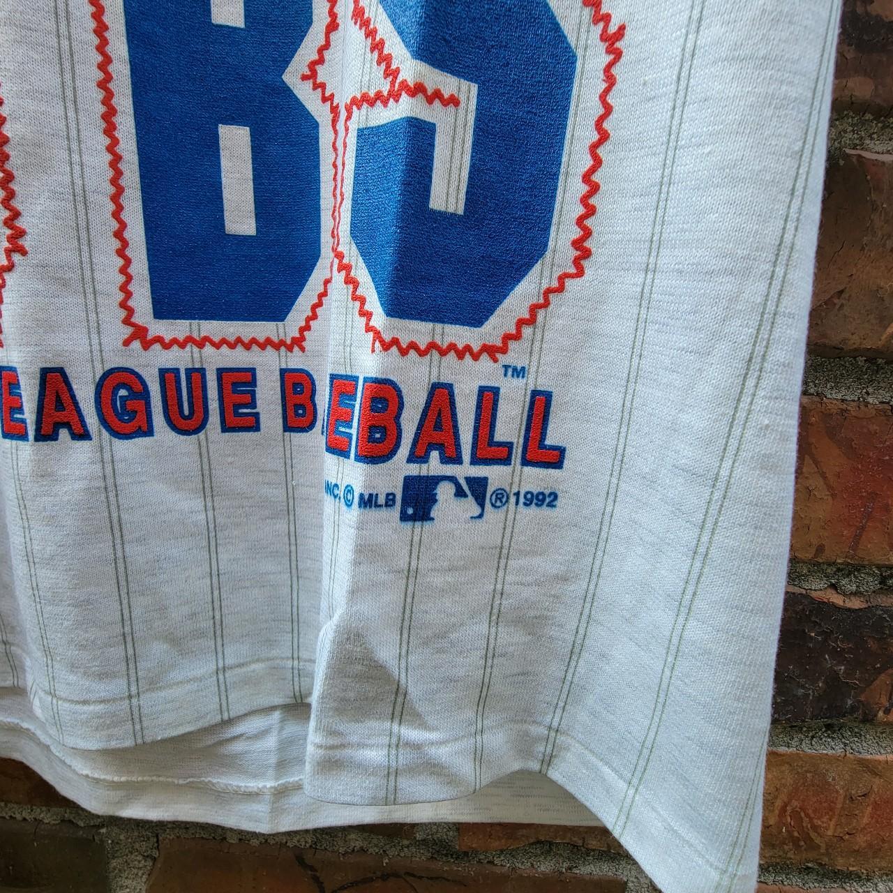 Vintage 90s Chicago Cubs T-Shirt L Deadstock MLB Baseball 50/50